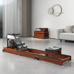 WalkingPad WR1 foldable water rowing machine with a sleek design, featuring water resistance and foldable for easy storage.