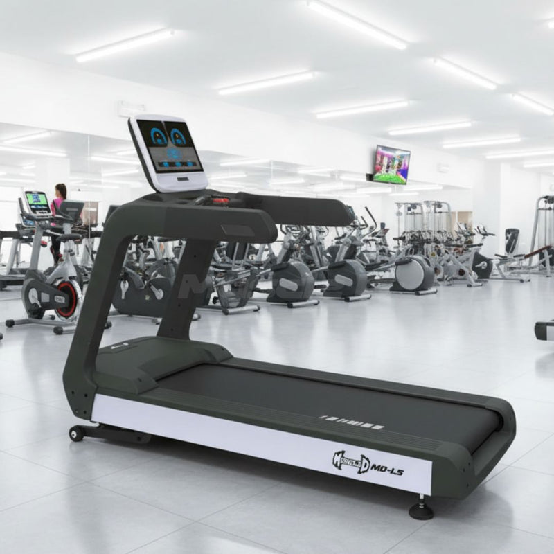 LED Screen Commercial Treadmill by Muscle D Fitness