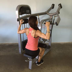 S-C-LPD Classic Lat Pulldown Adjustable Seated by Muscle D Fitness