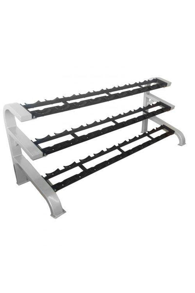 3-Tier Dumbbell Rack - Muscle D Fitness - 15 Pair Storage