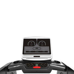 LED Screen Commercial Treadmill - Muscle D Fitness - Built in Fan - Adjustable Speed and Incline - Cup Holders