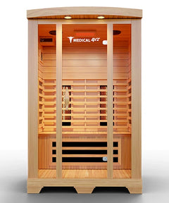Person Home Full Spectrum Infrared Sauna Medical 4 by Modern Reform