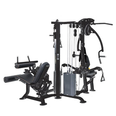 Megatron Corner Gym - Muscle D Fitness - Leg Extension/Leg Curl - Cable Fly - Functional Column - Chest Press - Seated Row - Lat Pulldown