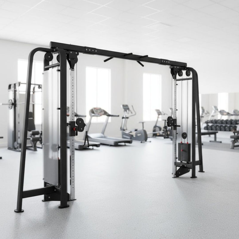 Standard Cable Crossover Machine with Pull-Up Bar | Muscle D Fitness