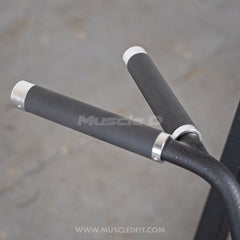Plate loaded Excel T-Bar Row machine by Muscle D Fitness for commercial gyms, featuring sturdy construction and ergonomic design.