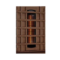 Golden Designs Inc. GDI-8230-01 2025 Reserve Edition 3-person near zero EMF full spectrum sauna heater with Himalayan salt bar