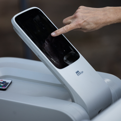 Zoppinh MSPA OSLO Rame Series hot tub with sleek design, featuring durable, rigid construction and comfortable seating.