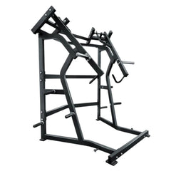 Muscle D Fitness Excel Jammer plate loaded strength training machine with adjustable seats and handle grips for full-body workout