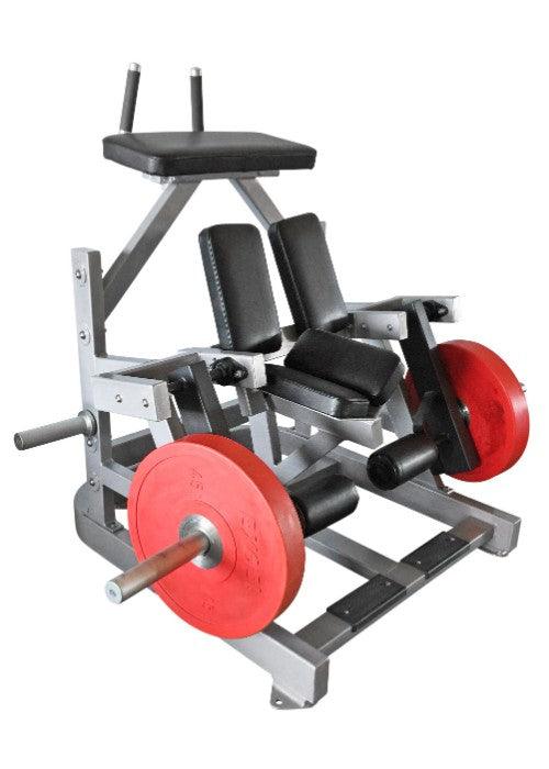 Power Leverage Iso Lateral Kneeling Leg Curl by Muscle D Fitness
