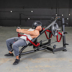 Power Leverage V2 Decline Chest Fly / Most Muscular Machine - Muscle D Fitness