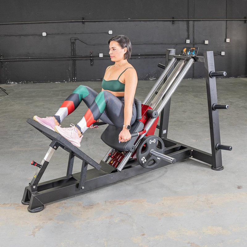 Power Leverage V2 Hack Squat / Calf Raise by Muscle D Fitness