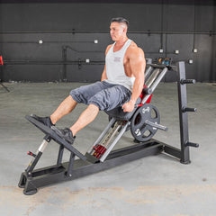 Power Leverage V2  Hack Squat / Calf Raise - Muscle D Fitness