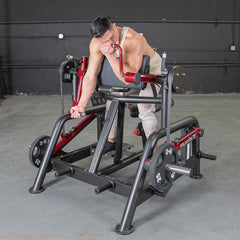 Power Leverage V2 Iso Lateral Biceps Curl / Preacher Curl - Muscle D Fitness