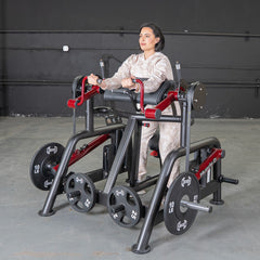 Power Leverage V2 Iso Lateral Biceps Curl / Preacher Curl - Muscle D Fitness