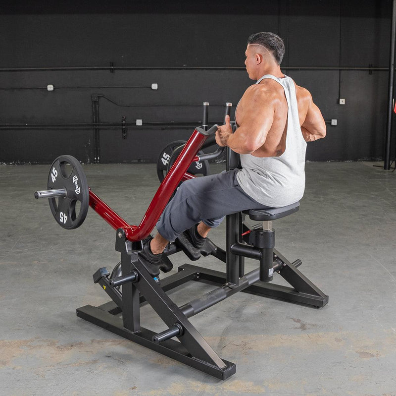 Power Leverage V2 Iso Lateral Seated Row by Muscle D Fitness