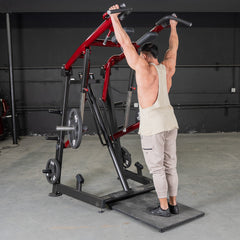 Muscle D Fitness Power Leverage V2 Viking Press Calf machine with sturdy frame and adjustable pads for lower leg workouts