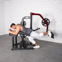Pro Strength Booty Shaper - Muscle D Fitness - Adjustable, Plate Loaded, Glute Kick