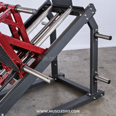Pro Strength Dual Leg Press - Muscle D Fitness - Plate Loaded - Iso-Lateral - 45-Degree