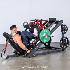 Pro Strength Dual Leg Press - Muscle D Fitness - Plate Loaded - Iso-Lateral - 45-Degree
