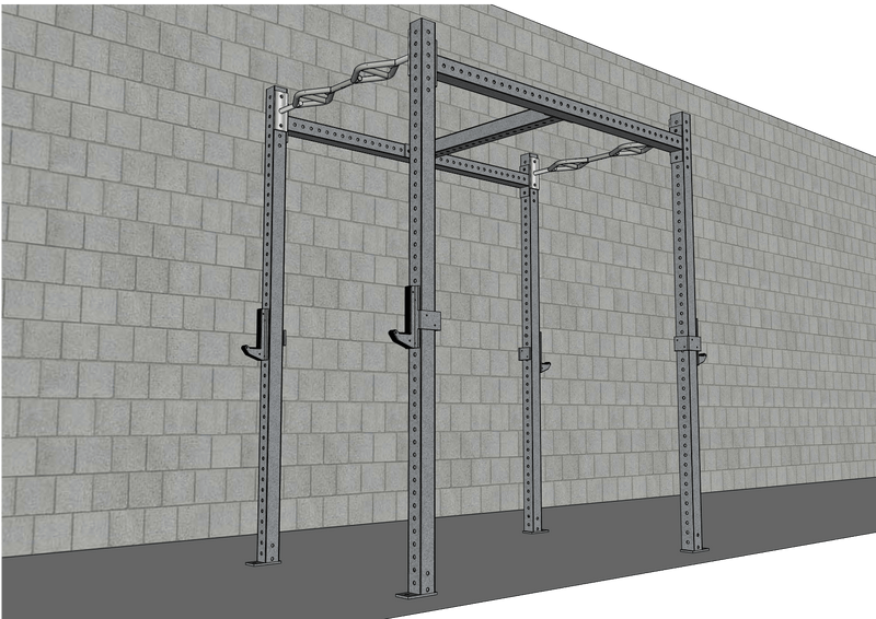 TGrip Commercial 4' Wide Rig by Muscle D Fitness