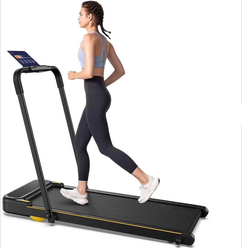Smart treadmill with LED display from 24 Hour Sport, app-controlled exercise equipment with digital interface and modern design.