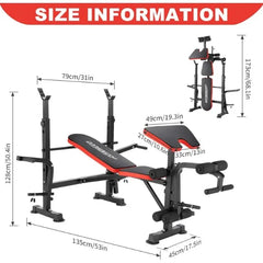 All-in-one home gym equipment by 24 Hour Sport for total body fitness workout, featuring adjustable weights and versatile training stations.
