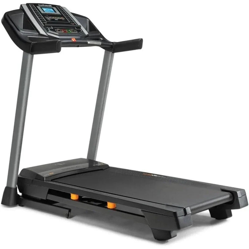 Home gym treadmill by 24 Hour Sport featuring incline, Bluetooth connectivity, and a sleek design for effective workouts.