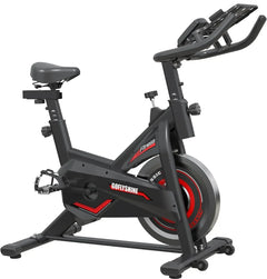 Personal Gym Experience Home Workout Bike with LCD Monitor by 24 Hour Sport