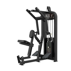 Excel Seated Row - Muscle D Fitness - Selectorized Back Row - Gas Shock Assisted Adjustments