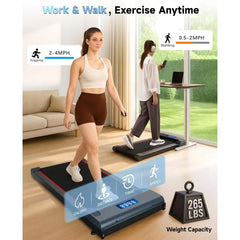 Nilent Under Desk Treadmill by 24 Hour Sport with XL walking belt and BLDC core, ideal for quiet, compact home or office use.