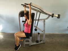 S-C-SP Dual Function Lat-Low Row Combo by Muscle D Fitness