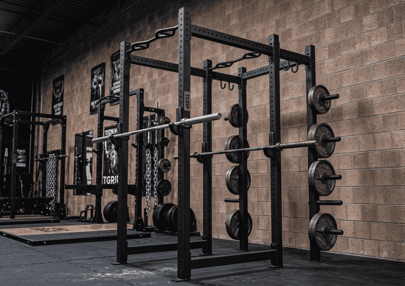 TGrip Commercial Full Power Rack by Muscle D Fitness