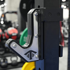 TGrip Commercial 4' Low Profile Wall Mount Rig - 3x3 Steel by Muscle D Fitness