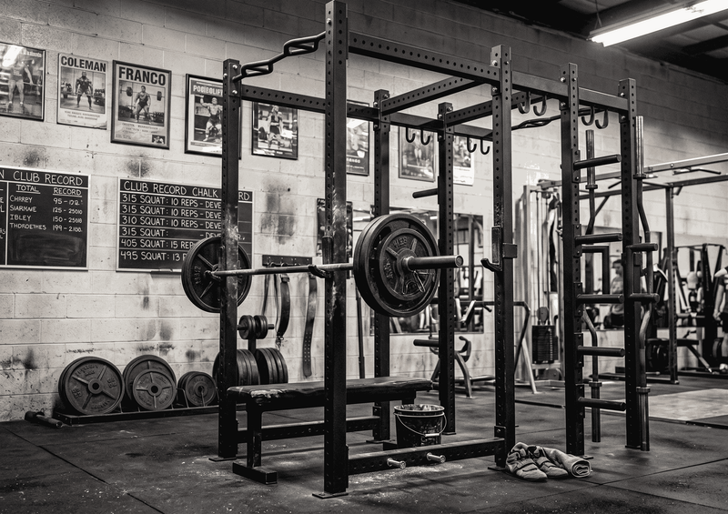 TGrip Commercial Rack and a Half by Muscle D Fitness