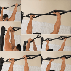 TGrip Commercial 4' Low Profile Wall Mount Rig - 3x3 Steel by Muscle D Fitness