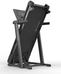 Lifesmart TM2500 PowerTouch treadmill with digital display and sturdy frame for home running workouts.