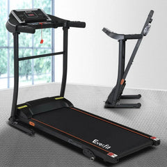 TMILL-TITAN40-8000-BK Everfit Electric Treadmill Incline Home Gym Exercise Machine Fitness by Trustymall
