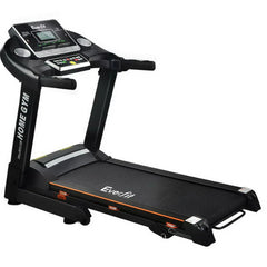 Trustymall Everfit electric treadmill with 420mm belt, 18km/h speed, ideal for home gym exercise.