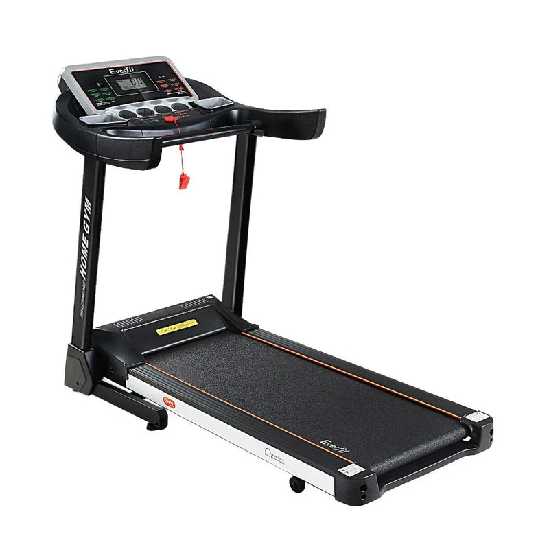 Trustymall Everfit electric treadmill with 45cm incline and running surface, ideal for home gym fitness workouts.