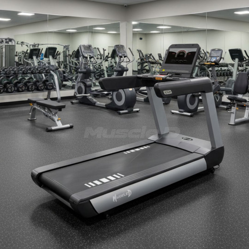 V2 LED Screen Commercial Treadmill by Muscle D Fitness