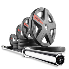 Texas Star Olympic Weight Plates and Olympic Barbell Sets by XMARK