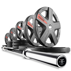 Texas Star Olympic Weight Plates and Olympic Barbell Sets by XMARK