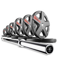 Texas Star Olympic Weight Plates and Olympic Barbell Sets by XMARK