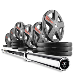 Texas Star Olympic Weight Plates and Olympic Barbell Sets by XMARK