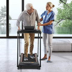 SP38185US-BK 2.5 HP Walking Treadmill by DirectDeals