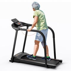 SP38185US-BK 2.5 HP Walking Treadmill by DirectDeals