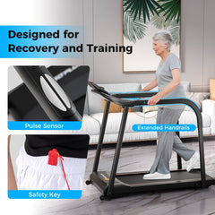 SP38185US-BK 2.5 HP Walking Treadmill by DirectDeals