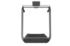 Walkingpad X218 foldable treadmill with digital display and safety handrails, capable of 11.5 MPH for home fitness.