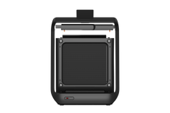 Foldable X55 Walkingpad treadmill by Walkingpad, showing the sleek black design and control panel for home exercise.