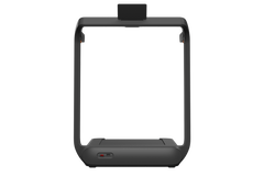 Walkingpad X55 foldable treadmill for home use, showing the sleek black design and foldable features in a well-lit setting.